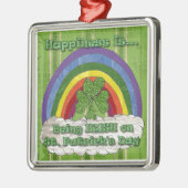 Iers op St Patrick's Day Metalen Ornament (Links)