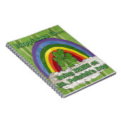 Iers op St Patrick's Day Notitieboek (Rechterzijde)