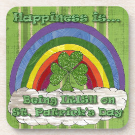 Iers op St Patrick's Day Onderzetter