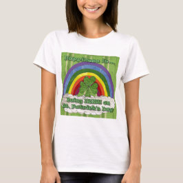 Iers op St Patrick's Day T-shirt