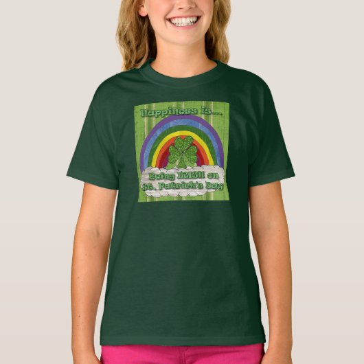 Iers op St Patrick's Day T-Shirt (Voorkant)