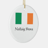 Iers Ornament met prettige kerst (Rechts)