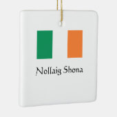 Iers Ornament met prettige kerst (Rechts)