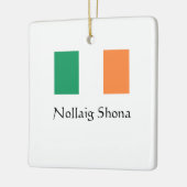 Iers Ornament met prettige kerst (Links)