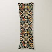 Iers patroon lichaamskussen (Voorkant Verticaal)