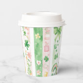  Iers patroon Papieren Bekers (Achterkant)