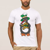 Iers Penguin Mannen T-Shirt (Voorkant)