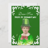 Iers Pet St. Patrick's Day Son/Grandson Feestdagenkaart (Voorkant)