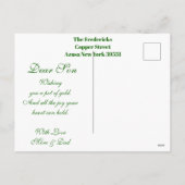 Iers Pet St. Patrick's Day Son/Grandson Feestdagenkaart (Achterkant)