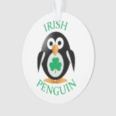 Iers pinguïn ornament (voorkant)