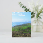 Iers platteland briefkaart (Staand voorkant)