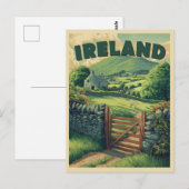  Iers platteland Briefkaart (Voorkant / Achterkant)