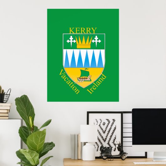 Iers Poster (Thuiskantoor)