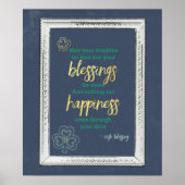 Iers Poster van de Blessing (Voorkant)