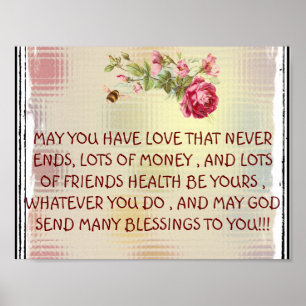 Iers Poster van de Blessing