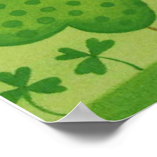 Iers Poster voor zegen (Hoek)