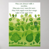 Iers Poster voor zegen (Voorkant)