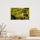 Iers Proverb Motivatie Poster (Keuken)