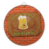 Iers pub bord dartbord (Voorkant)