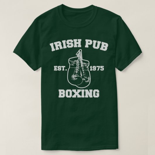  Iers Pub Est 1975 Boxing Day T - shirts 2 (Design voorkant)