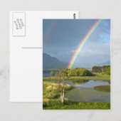 Iers regenboogBriefkaart Briefkaart (Voorkant / Achterkant)