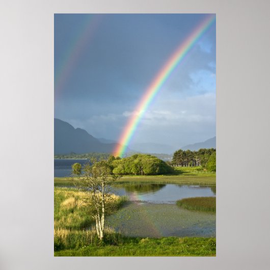 Iers regenboogPoster Poster (Voorkant)