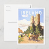  Iers reisposter Briefkaart (Voorkant / Achterkant)