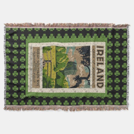  Iers reisposter Deken (Voorkant)