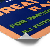  Iers reisposter Poster (Hoek)