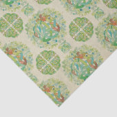 Iers Roos Celtic Knot Tissue Paper Tissuepapier (Detail)