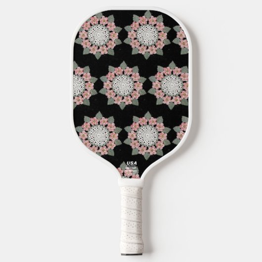 "Iers Roos" Pickleball Paddle (Voorkant)