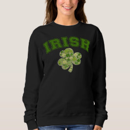 Iers, Schattige St Patricks Four Leaf Clover Trui