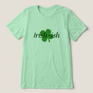 Iers-Schattigee St. Patrick's Day Tri-Blend Shirt