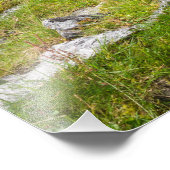 Iers schilderachtig landschap in het Burren Ierlan Foto Afdruk (Hoek)