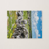 Iers schilderachtig landschap in het Burren Ierlan Legpuzzel (Horizontaal)