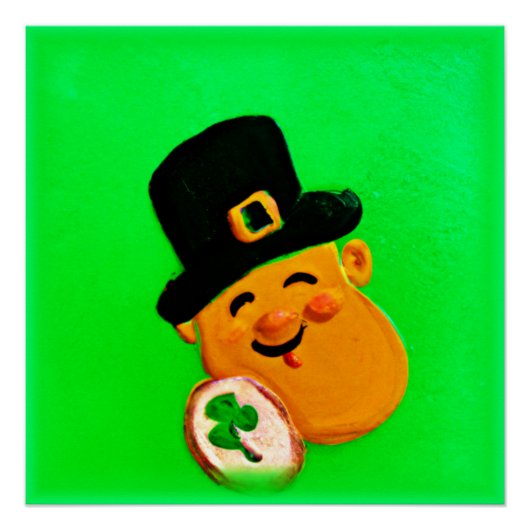 Iers schilderwerk. Bestel nu Perfect Poster (Voorkant)