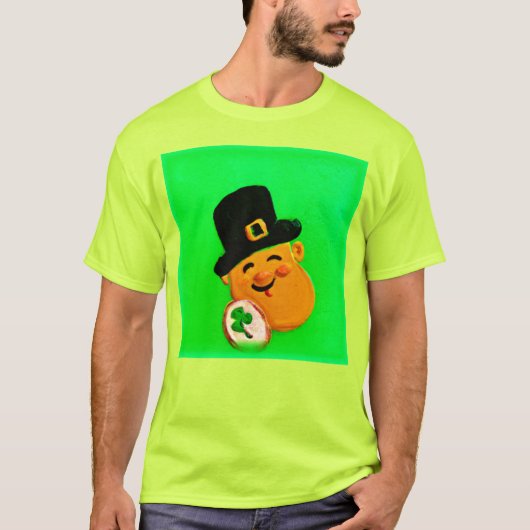 Iers schilderwerk. Bestel nu T-shirt (Voorkant)