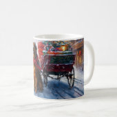 Iers Setter Kerstmis Feestelijk Seizoen Koffiemok (Voorkant rechts)