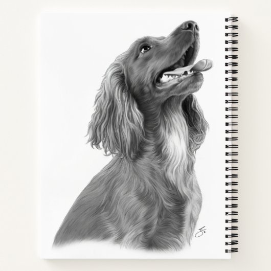  Iers Setter Notitieboek (Achterkant)