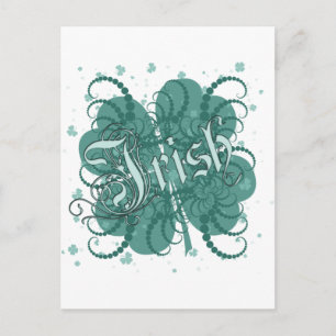 Iers Shamrock Briefkaart