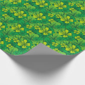 Iers - Shamrock Cadeaupapier (Hoek)