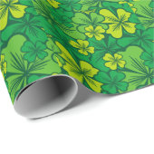 Iers - Shamrock Cadeaupapier (Rol Hoek)