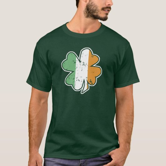  Iers Shamrock St. Patrick's Day T-Shirt (Voorkant)