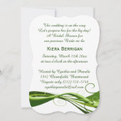 iers shamrock-Vrijgezellenfeest Kaart (Achterkant)