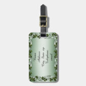 iers shamrocks-bagagelabel bagagelabel (Voorkant verticaal)