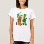 Iers shirt, St Patrick's Day Shirt, Retro T-shirt (Voorkant)