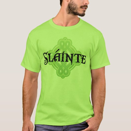 Iers Slainte shirt (Voorkant)