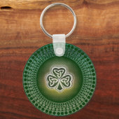 Iers sleutelhanger voor keldershamrocken (Voorkant)