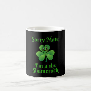 Iers - Sorry dat ik een Shy Shamrock ben Koffiemok