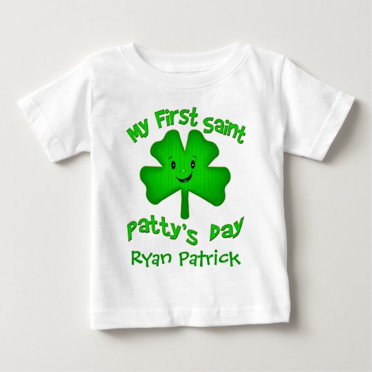 Iers St. Patrick's Day T-shirt / Baby Bodysuit (Voorkant)
